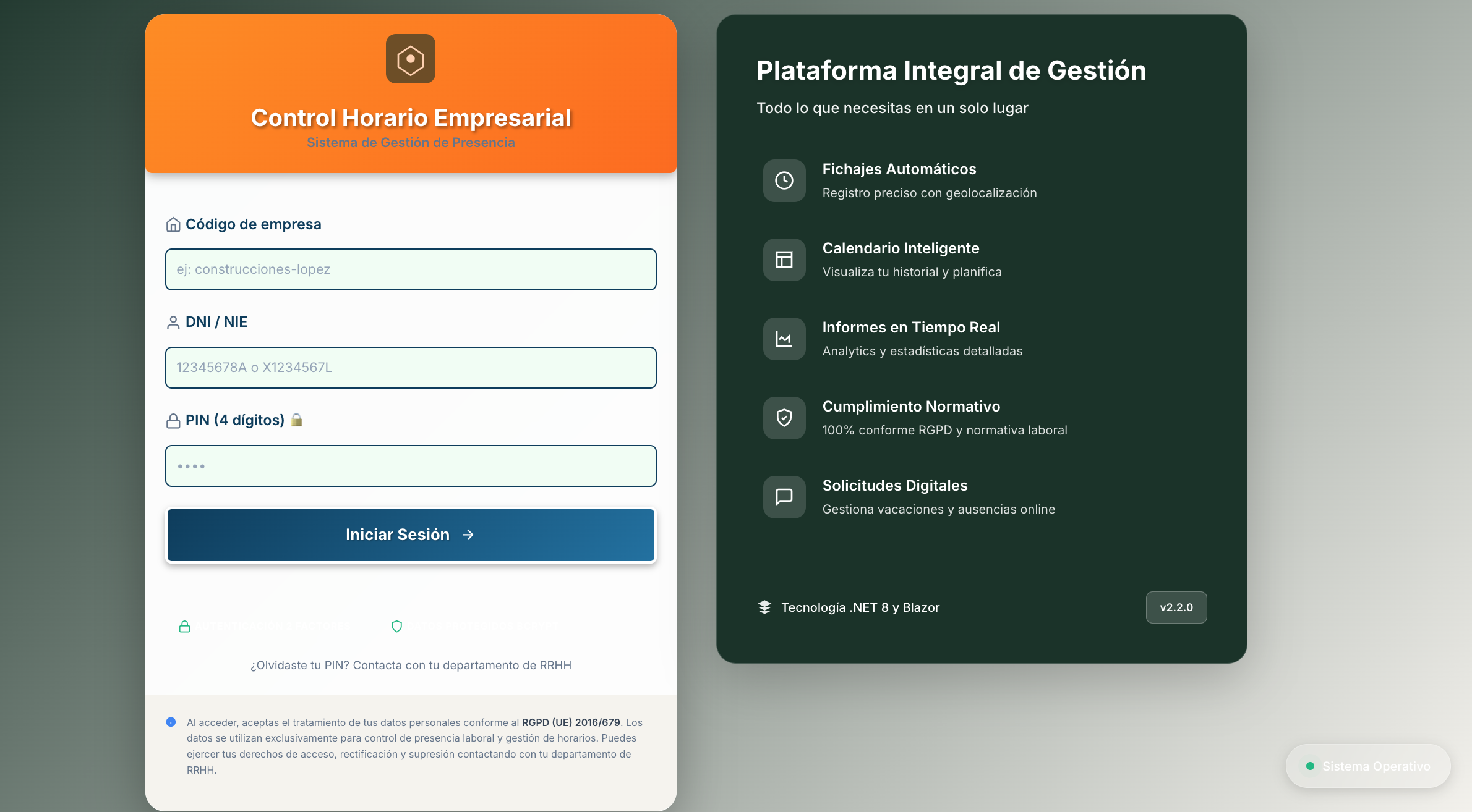 Login autenticación DNI/NIE ASIST·IA